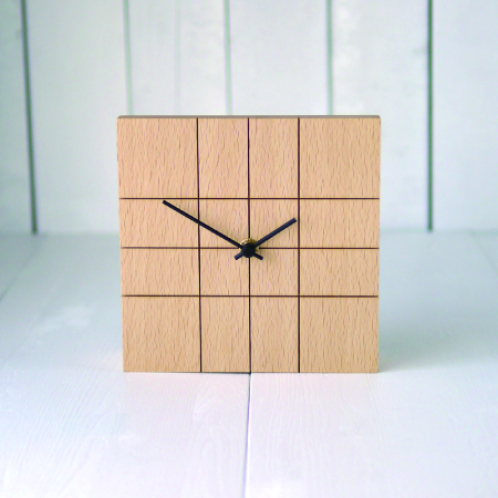LINED CLOCK-1